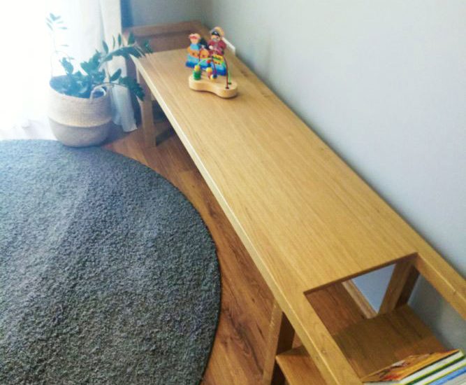 Παιδικό δωμάτιο προσχολικής ηλικίας με στοιχεία Montessori